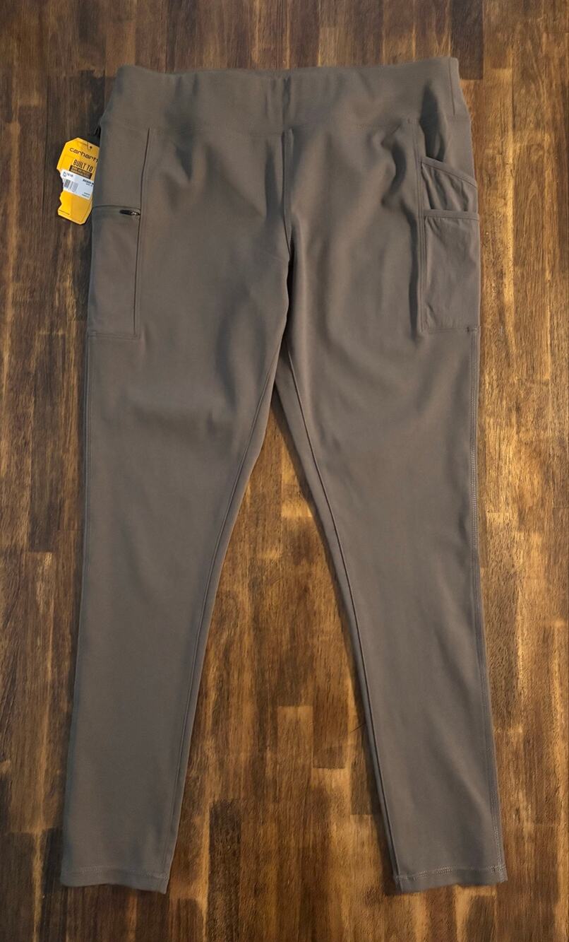 Carhartt Women's Gray Leggings with Utility Pockets